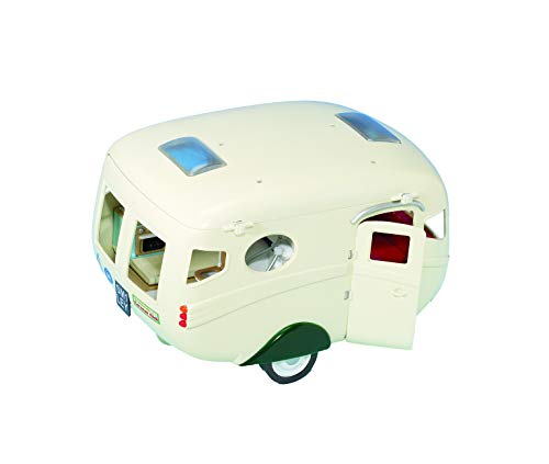 Sylvanian Families 5489 / 5045 - The Caravan - 35 Piece Playset - Age 3+