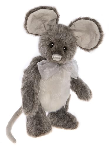 Charlie Bears – Yarg | 2023 Mouse Teddy Bear Grey Collectable Fully Jointed New Stuffed Animal