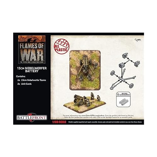 Flames of War - German 15cm Nebelwerfer Battery (Late War) GBX146 FBA