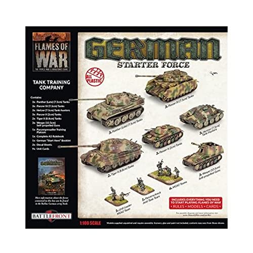 Flames of War - German Tank Training Company - GEAB25