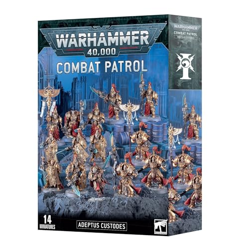 Warhammer Games Workshop 40,000 - Combat Patrol: Adeptus Custodes (2024 Edition)