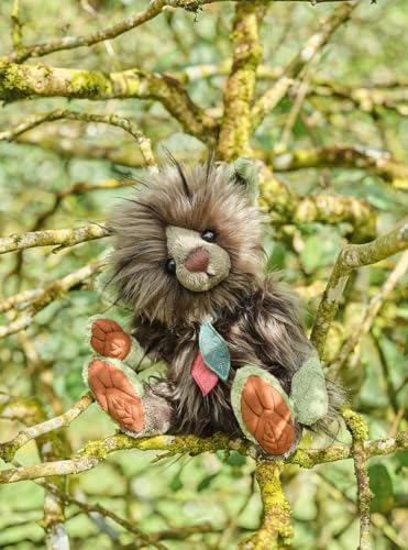 Charlie Bears - Tree Elf | 2024 Cuddle Time Exclusive, Monsterology, Magical, Plush, Handmade, Fully Jointed, Poseable, Cuddly, Soft, Gift