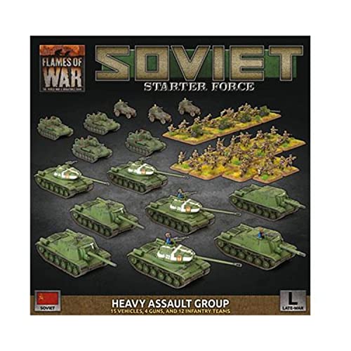 Flames of War - Soviet Heavy Assault Group - Starter Force - SUAB13