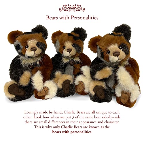 Charlie Bears 2022 – Monet | Isabelle Collection Teddy Bear (Limited Edition – 250 Pieces) Fully Jointed Fluffy Alpaca & Mohair Collectable - 13"