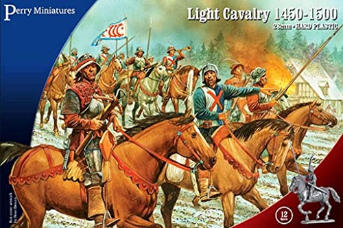 Perry Miniatures - WR60 - 28mm Light Cavalry 1450-1500