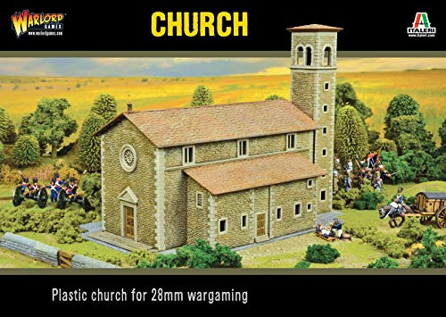 Bolt Action - Plastic Church Wargaming Scenery - 28mm - Warlord Games