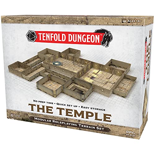 Tenfold Dungeon : The Castle - Modular Roleplaying Terrain Set - Gale Force Nine