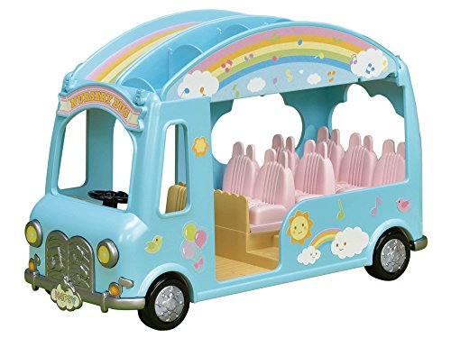 Sylvanian Families 5317 - Sunshine Nursery Bus Playset - Age 3+