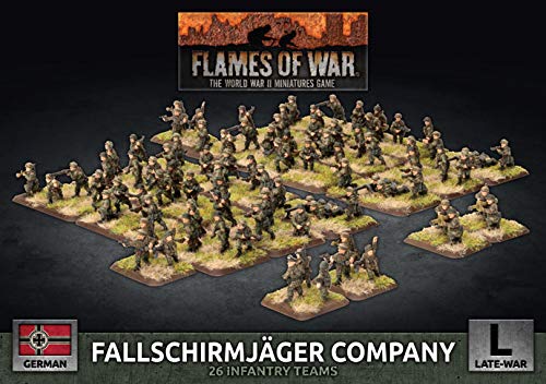 Flames of War - German Fallschirmjager Company - Late War - GBX136