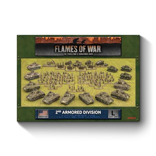 Flames of War - USAB13 - USA 2nd Armoured Division Army Deal