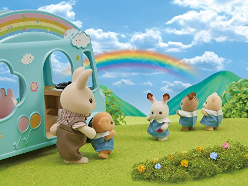 Sylvanian Families 5317 - Sunshine Nursery Bus Playset - Age 3+