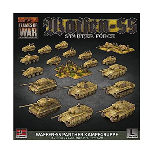 Flames of War - German Waffen-SS Panther Kampfgruppe Starter Force - GEAB19