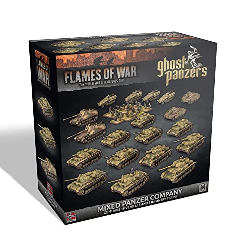 Flames of War - German Ghost Panzers Mixed Panzer Company - GEAB24