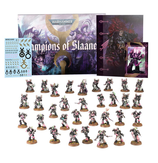 Warhammer 40,000 - Champions of Slaanesh – Emperor's Children Army Set - Games Workshop