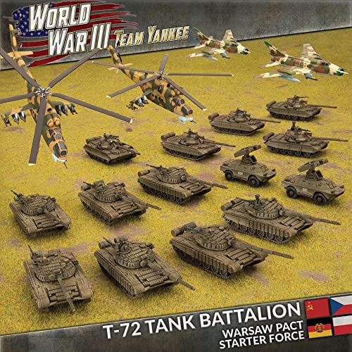 Team Yankee - Warsaw Pact Starter Force - T-72M Tank Battalion - TWPAB01