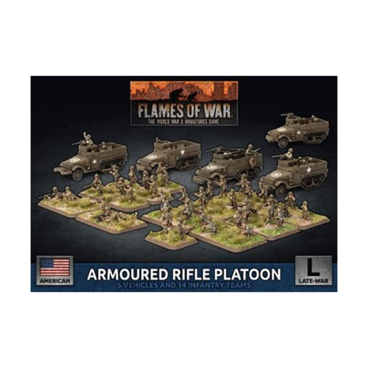 Flames of War - American Armored Rifle Platoon - Late War - UBX75