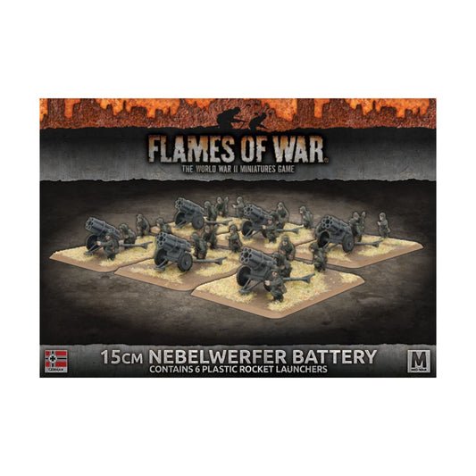 Flames of War - German 15cm Nebelwerfer Battery - Mid-War - GBX118