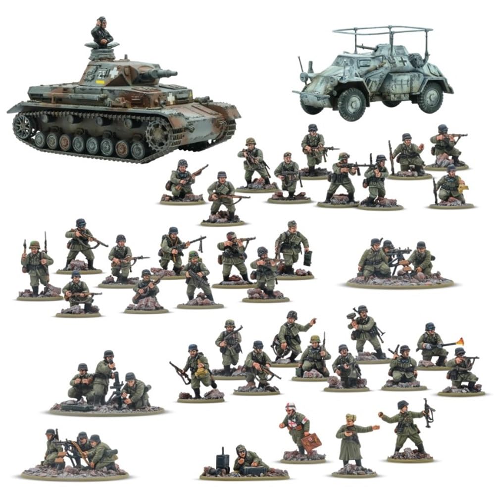 Bolt Action - Rattenkrieg - German Veteran Infantry Starter Army - 28mm Scale - Warlord Games