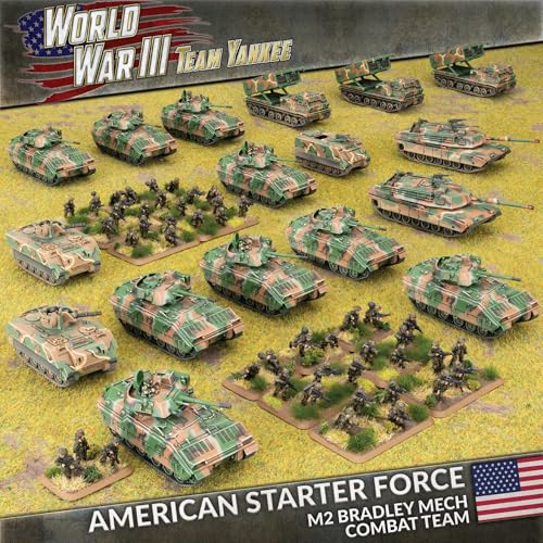 Team Yankee - American Starter Force M2 Bradley Mech Combat Team (2024) - TUSAB05