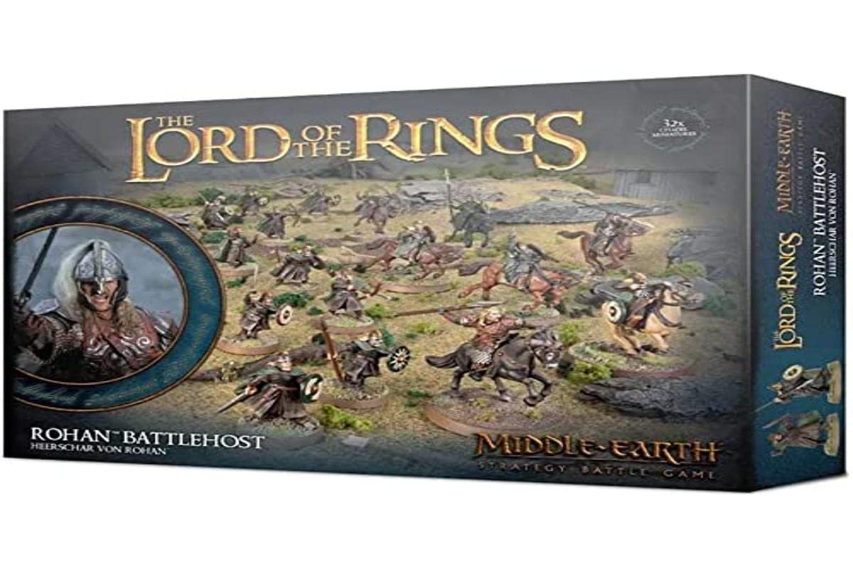 Games Workshop - Middle Earth Strategy Battle Game : The Lord Of The Rings - Rohan Battlehost