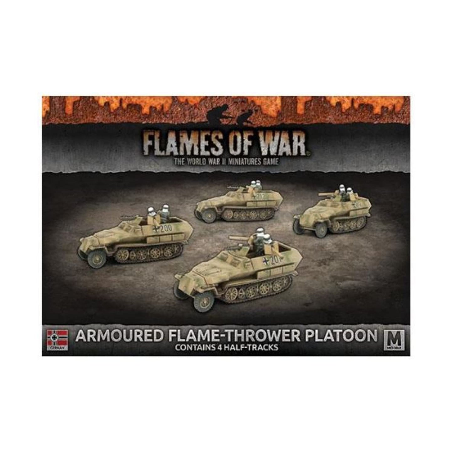 Flames of War - GBX125 German Armoured Flame-Thrower Platoon (Mid War)