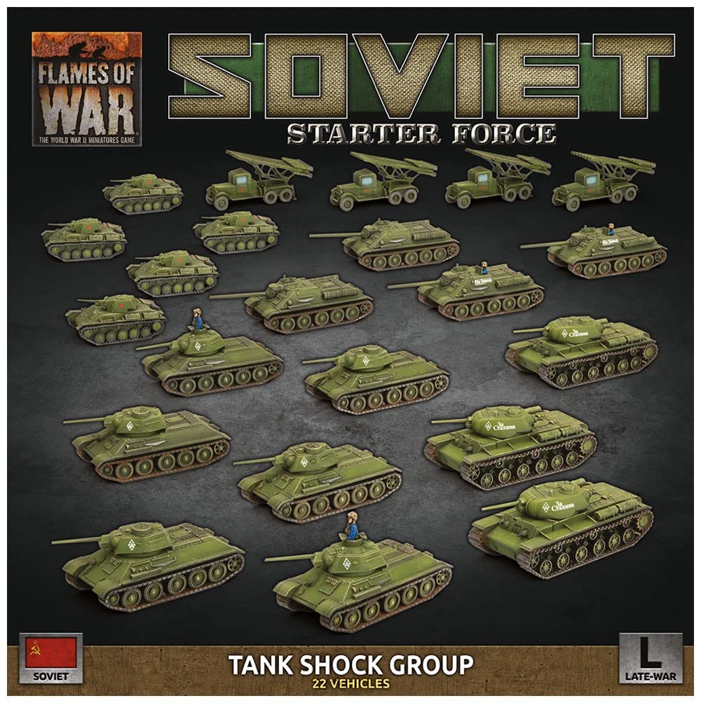 Flames of War - Soviet Starter Force Tank Shock Group - SUAB11