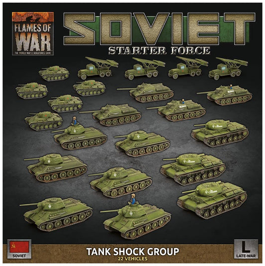 Flames of War - Soviet Starter Force Tank Shock Group - SUAB11