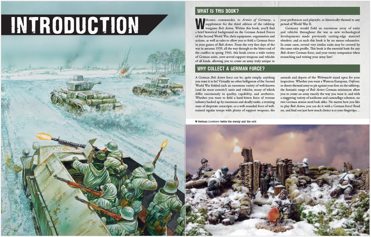 Bolt Action - Armies of Germany : Third Edition Rule Book