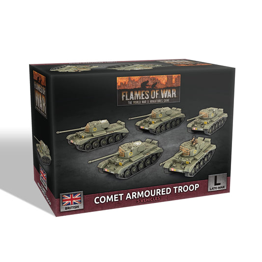 Flames of War - British Comet Armoured Troop - BBX71