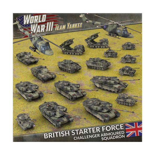 Team Yankee -  British Starter Force - Challenger Armoured Squadron - TBRAB03