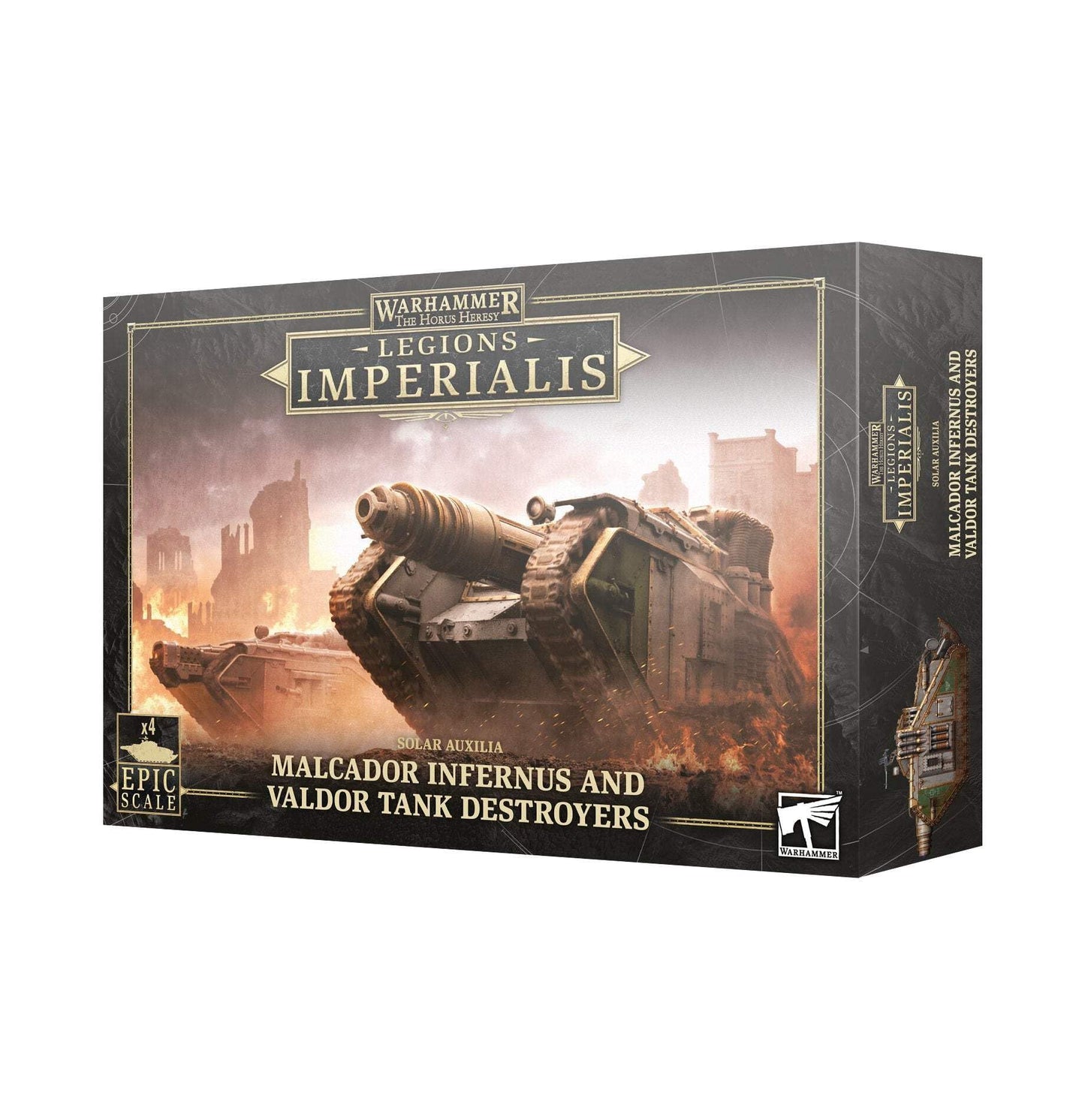 Warhammer Games Workshop Legions Imperialis : Malcador Infernus / Valdors [EPIC SCALE]