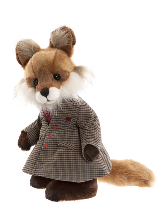 Charlie Bears - Trail | 2022 Teddy Bear Stuffed Fox Plush | Limited Edition (750 Pieces) Signature Collection | Fully Jointed Handmade Collectable Gift - 14"