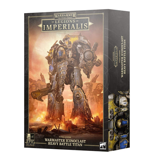 Warhammer Games Workshop Horus Heresy - Legions Imperalis - Adeptus Titanicus : Warmaster Iconoclast Heavy Battle Titan [EPIC SCALE]