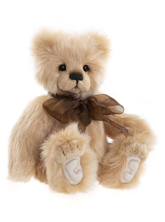 Charlie Bears 2022 - Dewey | Teddy Bear Plush - Fully Jointed Traditional Handmade Collectable Cuddly Soft Toy Gift - 10.5"