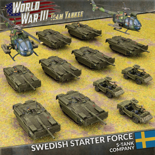 Team Yankee - Swedish S-Tank Company Starter Force - STK