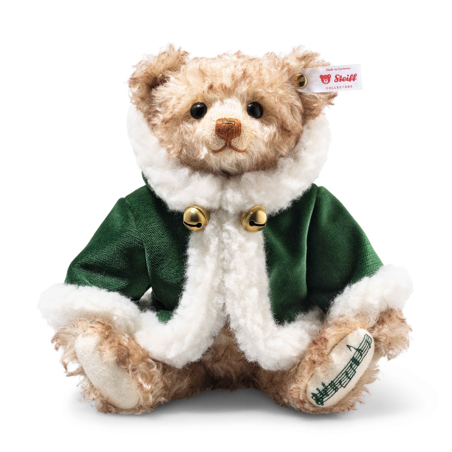 Steiff 005978 - Noel Christmas Teddy Mohair Bear 28cm - Limited edition of 1225 pieces