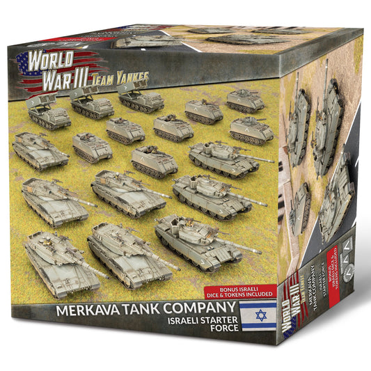 Team Yankee WW3 - Israeli Starter Force: Merkava Tank Company (Limited Edition)